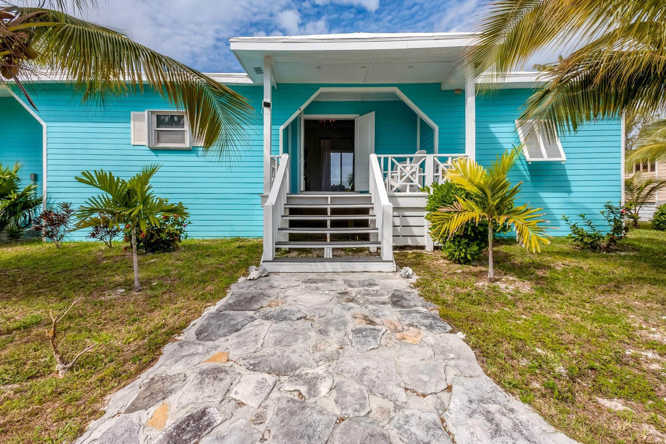 Beachfront Home on San Salvador