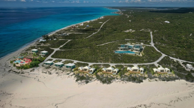 Virtual Concept for Beachfront Resort Lot On San Salvador, The Bahamas